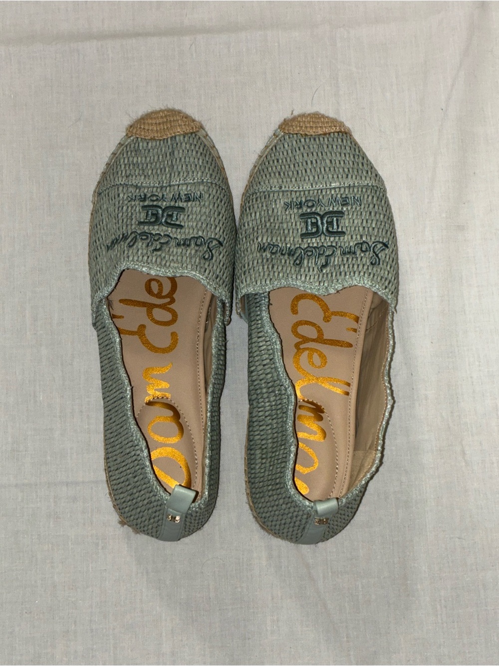 Sam Edelman Sage Woven Espadrille Slip-Ons Women’s Size 10.5
